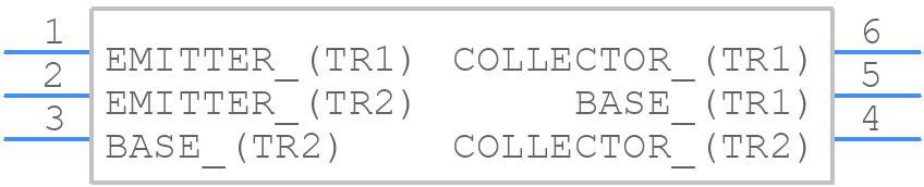 DMC266010R - Panasonic - PCB symbol