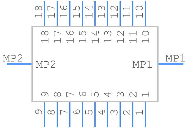 52588-1875 - Molex - PCB symbol