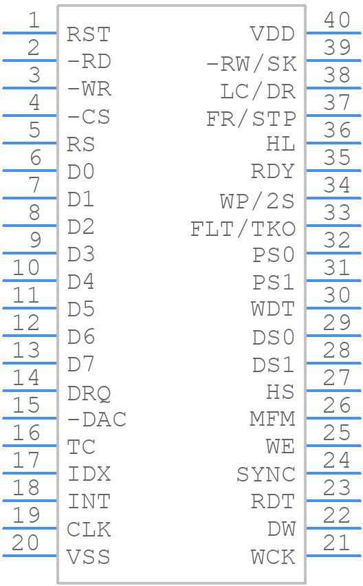 TC8565P - Toshiba - PCB symbol