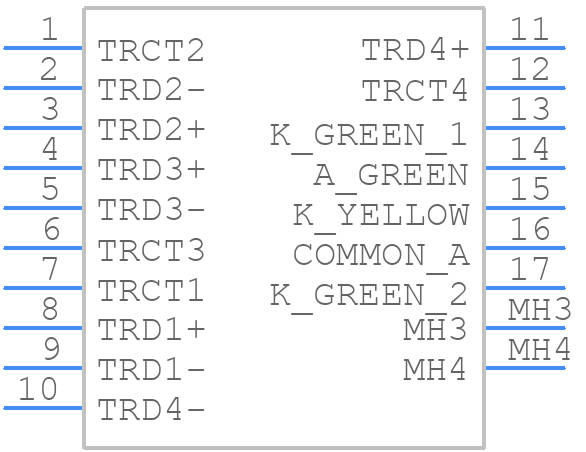 G10-1GHT-035 - BelFuse - PCB symbol