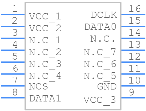 EPCQ256SI16N - Intel - PCB symbol