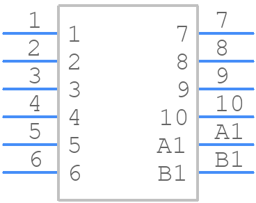 MB04L1NCGD - C & K COMPONENTS - PCB symbol