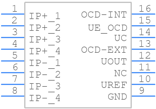 GO 30-SMS/SP3 - LEM - PCB symbol