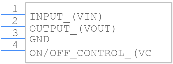 KIA278R050PI - KEC - PCB symbol