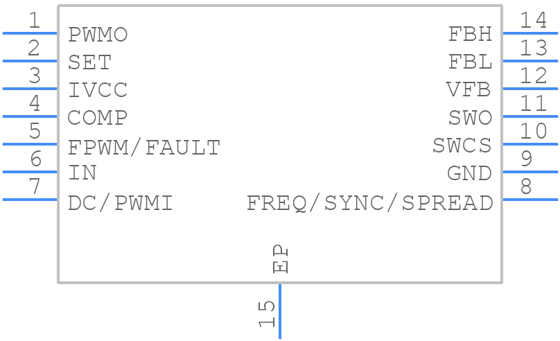 TLD60981EPXUMA2 - Infineon - PCB symbol