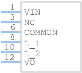 M57182N-315 - ISAHAYA ELECTRONICS CORPORATION - PCB symbol