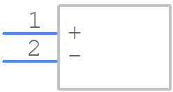 AEK0608100M100R - Kyocera AVX - PCB symbol