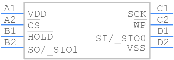 LE25S161XBTAG - onsemi - PCB symbol