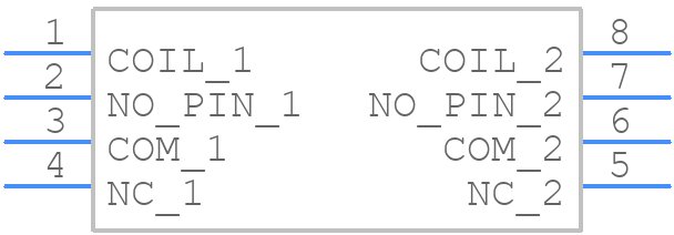 HF115F/005-1HS3BF(610) - Hongfa - PCB symbol