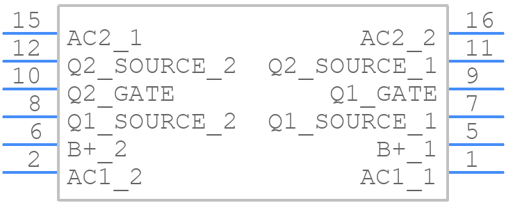 FAM65CR51DZ2 - onsemi - PCB symbol