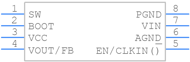 L6982N33DR - STMicroelectronics - PCB symbol