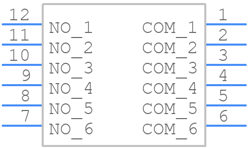 78HF03GWT - Grayhill - PCB symbol