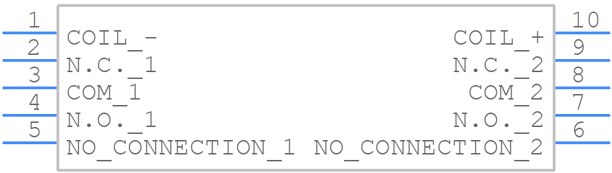 TQ2H-L-5V - Panasonic - PCB symbol