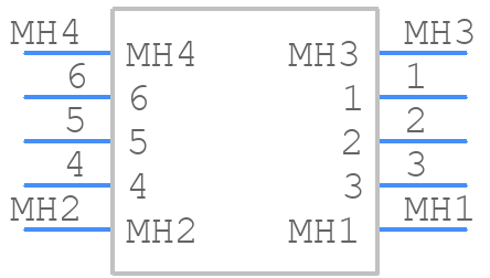1030450000 - Weidmüller - PCB symbol