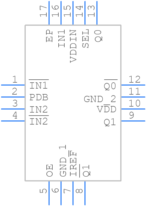 SY75572LMG-TR - Microchip - PCB symbol