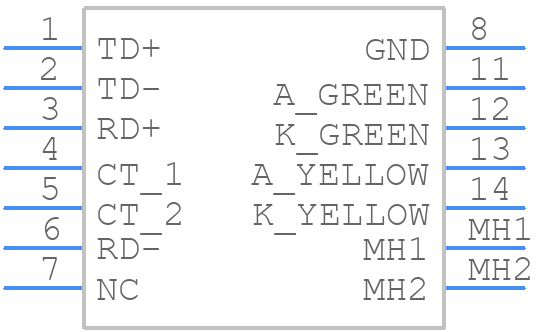 2564410000 - Weidmüller - PCB symbol