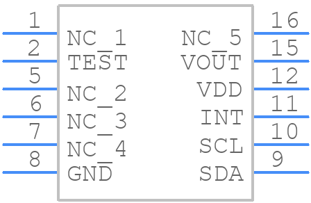 SD2405ALPI-G - Kynix - PCB symbol
