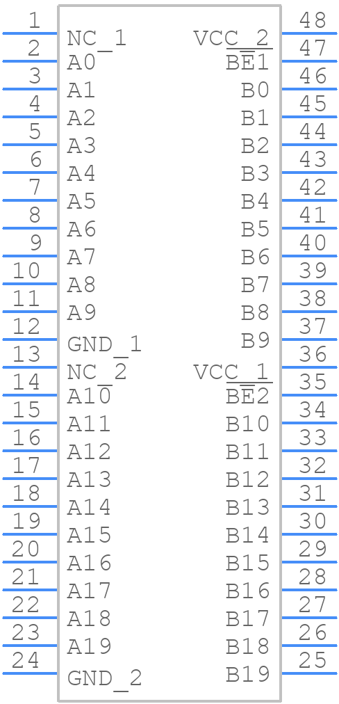 QS32X861Q1G - Renesas Electronics - PCB symbol