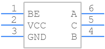 PI5C3303TX - Diodes Incorporated - PCB symbol