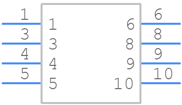 1101000000 - Weidmüller - PCB symbol