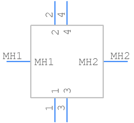 1134080000 - Weidmüller - PCB symbol