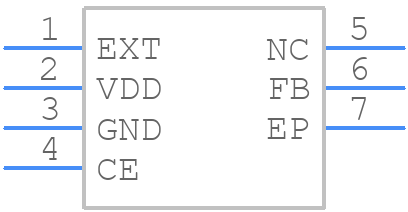 XC9103D093DR-G - Torex - PCB symbol