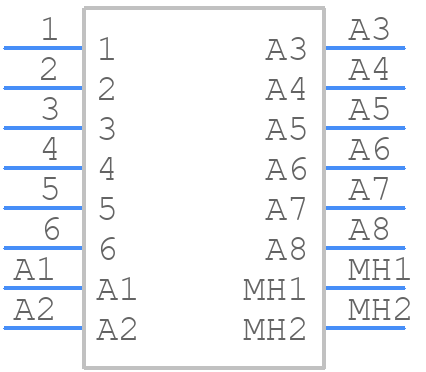 1156850000 - Weidmüller - PCB symbol
