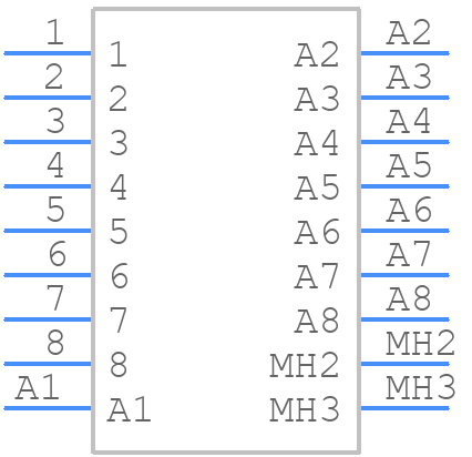 1156900000 - Weidmüller - PCB symbol
