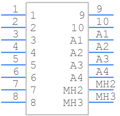1157000000 - Weidmüller - PCB symbol