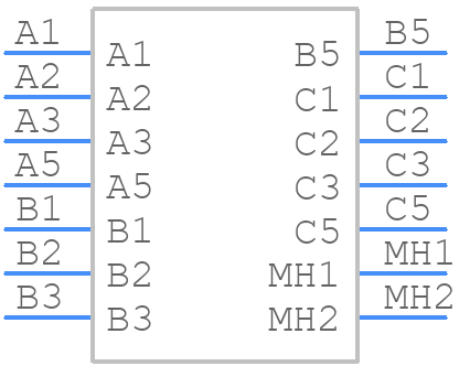 1283220000 - Weidmüller - PCB symbol