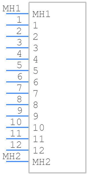 1291410000 - Weidmüller - PCB symbol