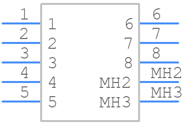 1464360000 - Weidmüller - PCB symbol