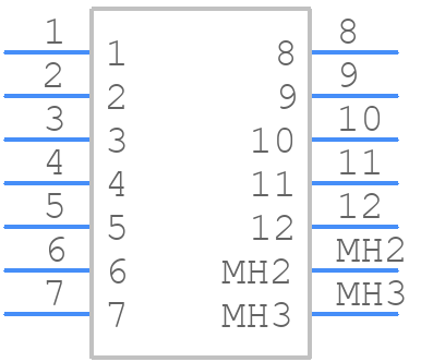 1543280000 - Weidmüller - PCB symbol