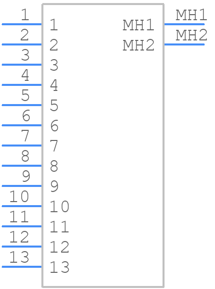 1842650000 - Weidmüller - PCB symbol