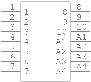 2530040000 - Weidmüller - PCB symbol