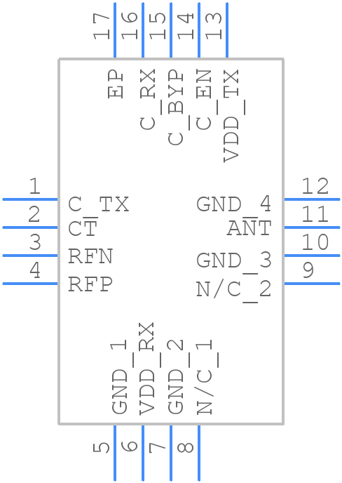RFFM6204TR7 - Qorvo - PCB symbol