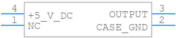 ECS-100AX-25.175 - ECS - PCB symbol