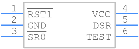 FT7522L6X - onsemi - PCB symbol