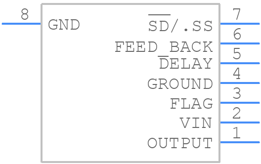 LM2598S-5.0/NOPB - Texas Instruments - PCB symbol