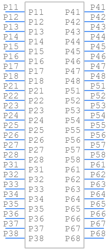 PET-06-02-L-VT-NL-LC - SAMTEC - PCB symbol