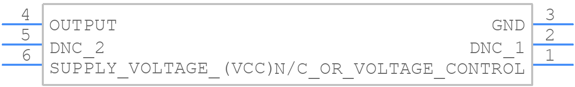 DOCAT020V-050.0M - Connor Winfield - PCB symbol