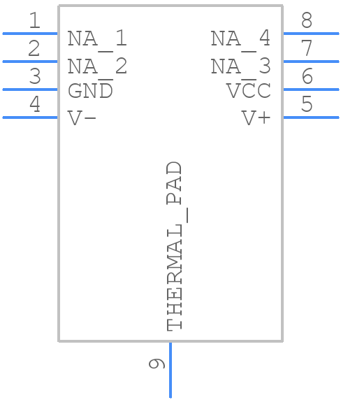 TMR2901D - TM Electronics - PCB symbol