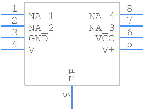 TMR2901D - Multi Dimension - PCB symbol