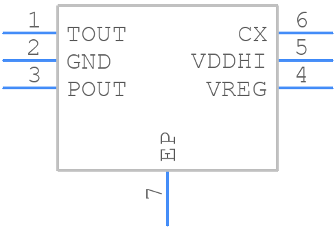 IQS227D00400008DNR - Azoteq - PCB symbol