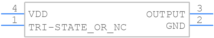 ECS-327ATQMV-CN-TR - ECS - PCB symbol