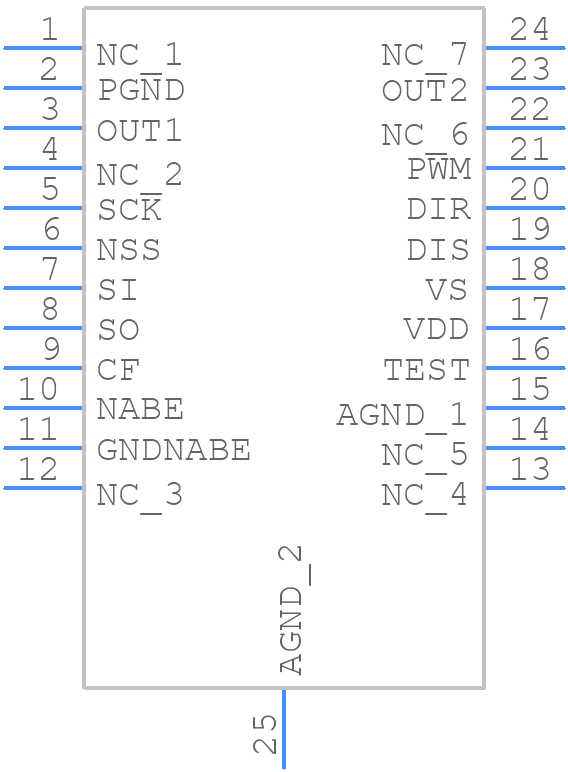 L9969S-TR - STMicroelectronics - PCB symbol
