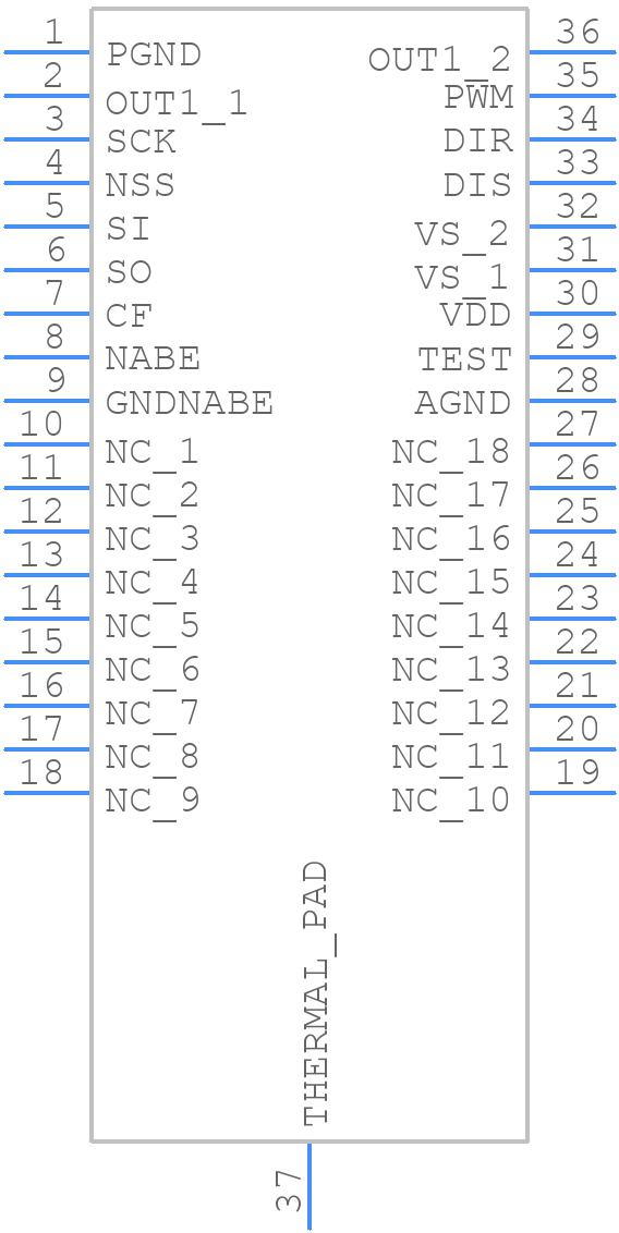 L9969T-TR - STMicroelectronics - PCB symbol