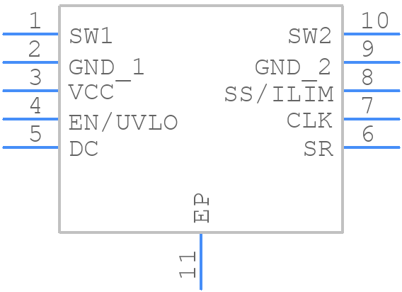 SN6507DGQRQ1 - Texas Instruments - PCB symbol