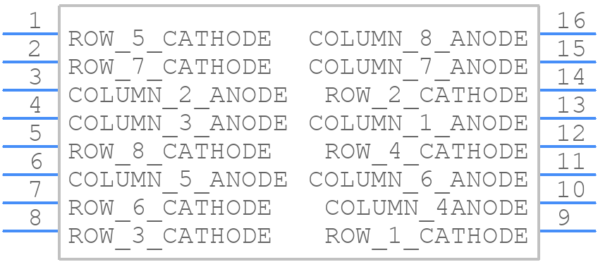 OSL641505-AO - OptoSupply - PCB symbol
