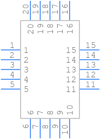 SMS-303 - Leader Tech Inc. - PCB symbol